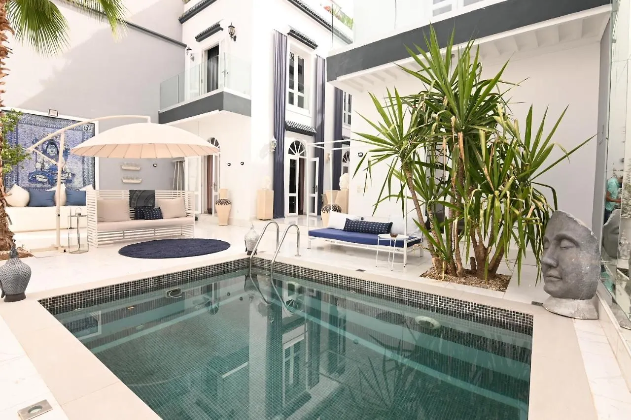 Bed & Breakfast Riad-283 - 5 Chambres Avec Piscine - Marrakech Marakéš