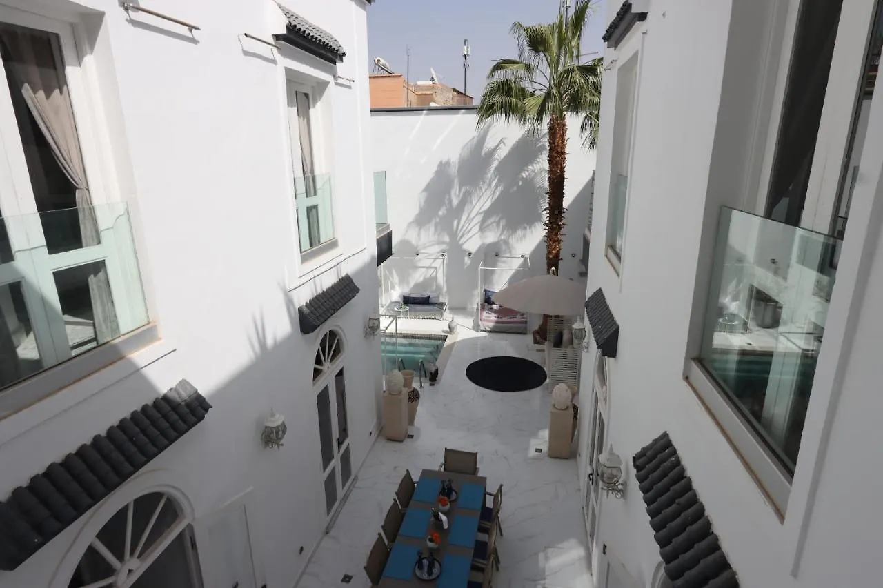 Bed & Breakfast Riad-283 - 5 Chambres Avec Piscine - Marrakech Marakéš